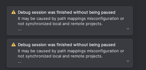 phpstorm-xdebug popups